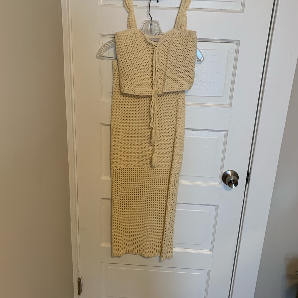 Beige Botany Two Piece Set - Size S